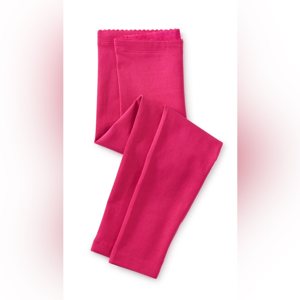 Tea Collection Solid Leggings, Thistle Pink, 6-9M